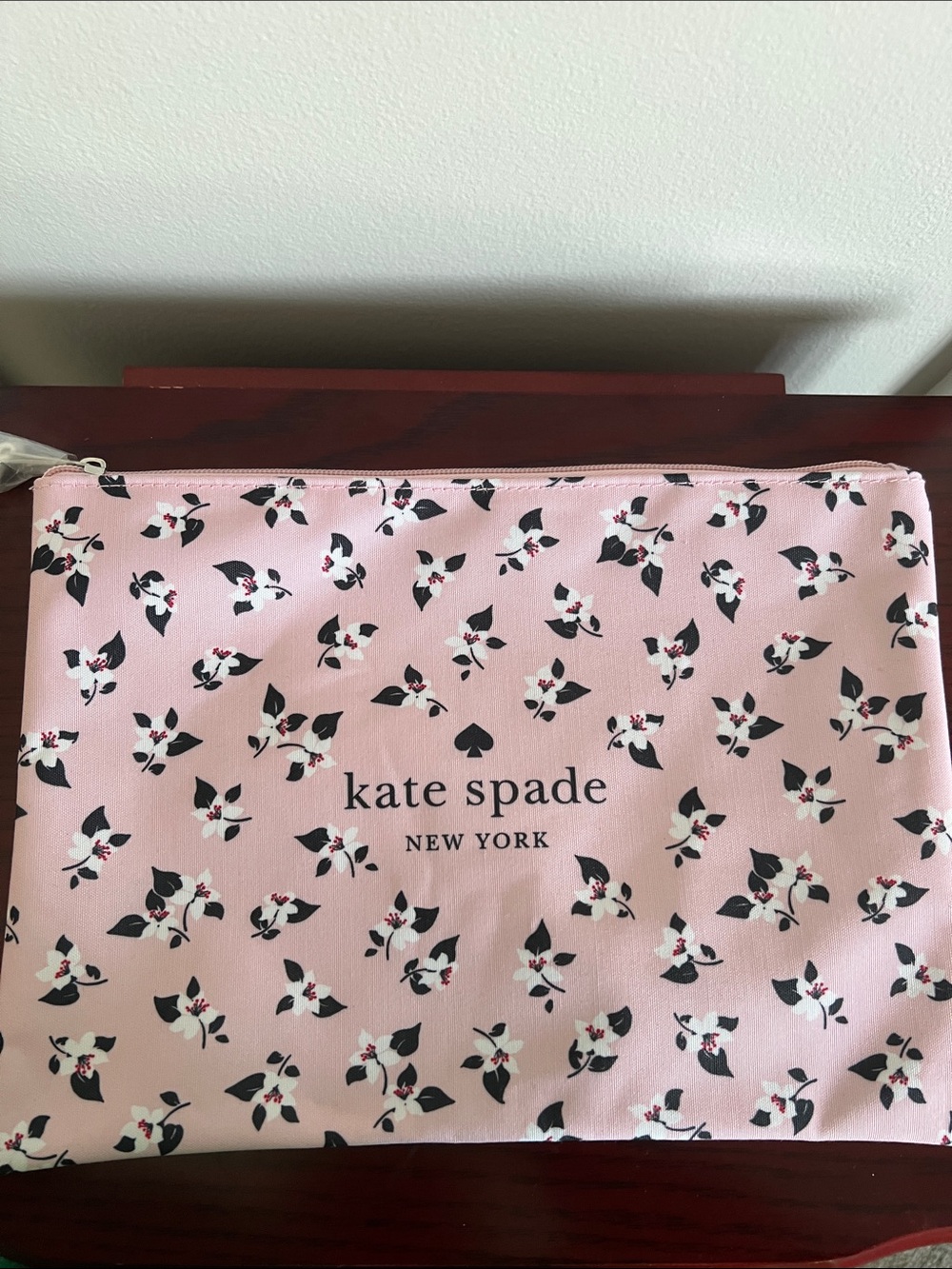 Kate Spade Pink Floral Pouch